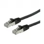 Cabo de rede VALUE Cat.6 Classe E S/FTP PiMF LSOH preto 10m