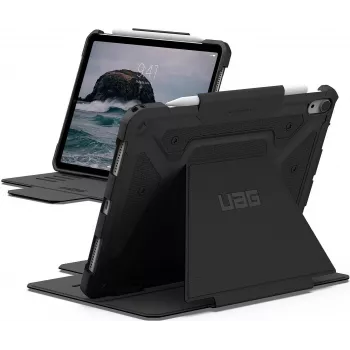 Capa Urban Armor Gear UAG Metropolis Tactical ARMR para iPad Air 11 (2024-2022) e 10,9 preta