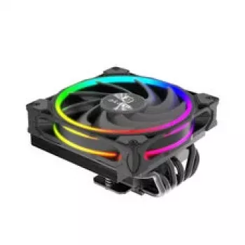 Dissipador de CPU Akasa SOHO H6L RGB – dissipador compacto Low-Profile com iluminação RGB