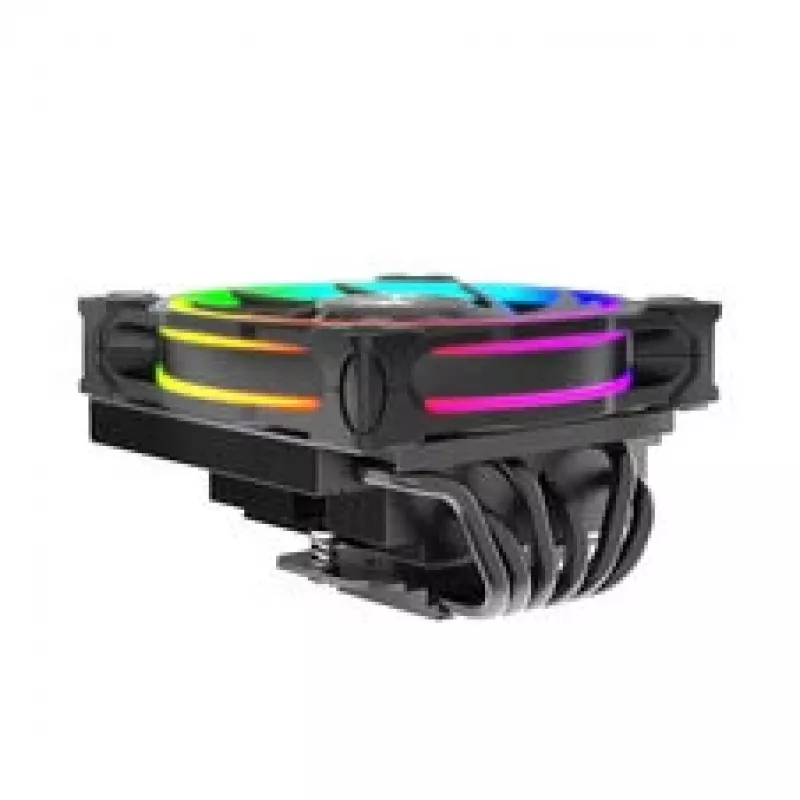Dissipador de CPU Akasa SOHO H6L RGB – dissipador compacto Low-Profile com iluminação RGB