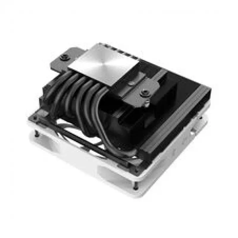 Dissipador de CPU Akasa VIPER H6L branco – dissipador de ar plano, ventoinha única, dissipador torre