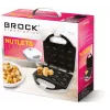 Máquina de bolachas Brock Electronics HZ 3012 12 bolachas 750 W branco