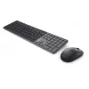 Dell Pro 7 Slim Teclado e rato | KM726 | Conjunto de teclado e rato | Sem fios | Rato incluído | Russo | Bluetooth | Preto