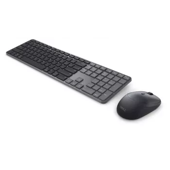 Dell Pro 7 Slim Teclado e rato | KM726 | Conjunto de teclado e rato | Sem fios | Rato incluído | Russo | Bluetooth | Preto