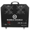 LIGHT4ME BUBBLE DOUBLE - Máquina de bolhas de sabão 300W, comando sem fios