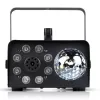 LIGHT4ME FOG 600W LED BALL - Máquina de fumo, efeito de iluminação de fumo/bola de discoteca, comando sem fios