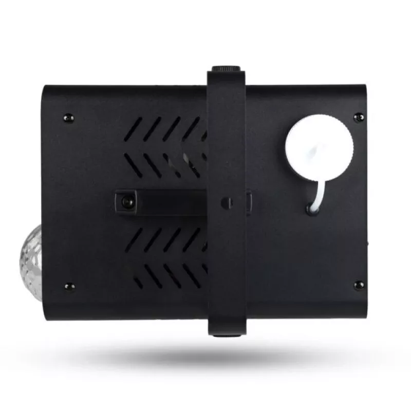 LIGHT4ME FOG 600W LED BALL - Máquina de fumo, efeito de iluminação de fumo/bola de discoteca, comando sem fios