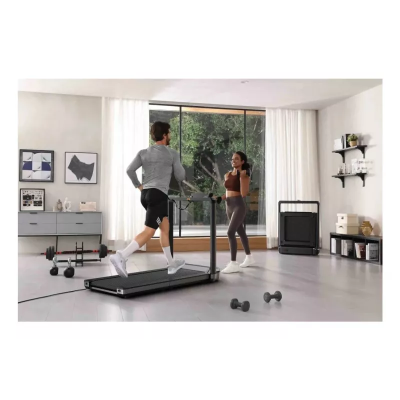 Passadeira Kingsmith Walkingpad X23 — Motor 1,5 PS, velocidade 1–16 km/h, superfície de corrida 1320×500 mm, peso máximo do utilizador 136 kg