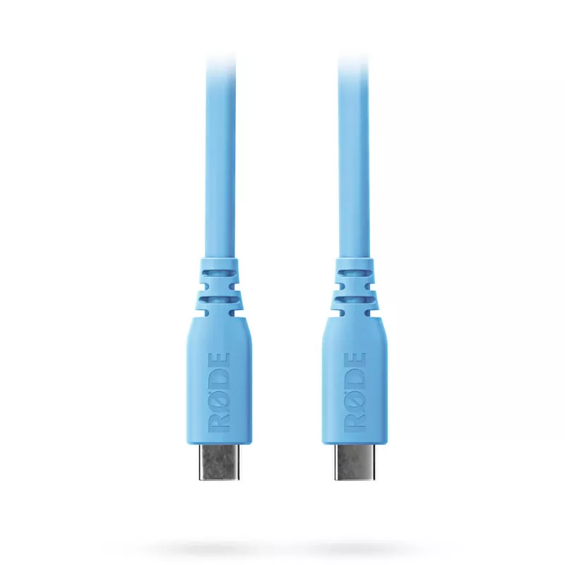 RODE SC27-B USB 3.2 Gen 1 Cabo USB-C para USB-C, 2 m, azul-claro