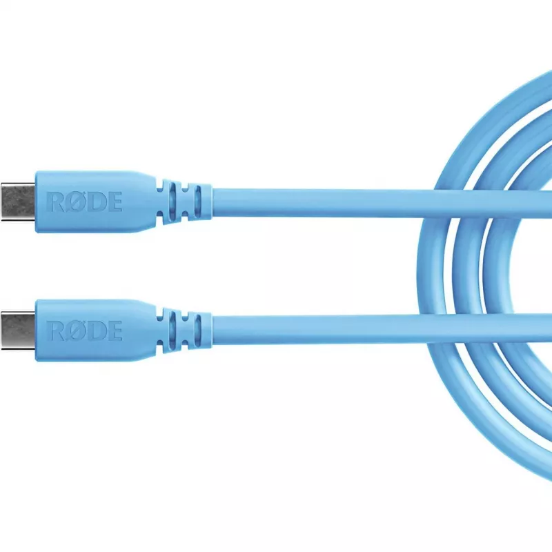 RODE SC27-B USB 3.2 Gen 1 Cabo USB-C para USB-C, 2 m, azul-claro