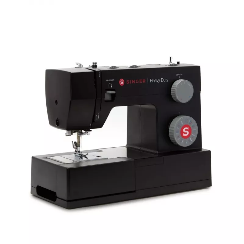 Máquina de costura SINGER 4432B — SINGER 4432 preto automática, eletromecânica, modelo Heavy-Duty