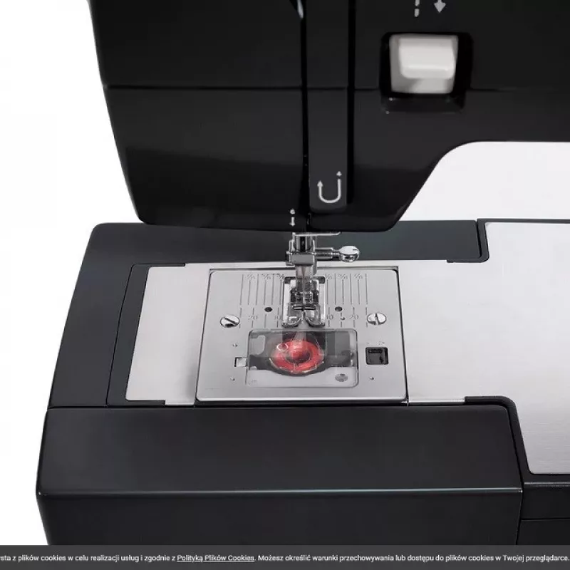 Máquina de costura SINGER 4432B — SINGER 4432 preto automática, eletromecânica, modelo Heavy-Duty
