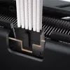 Cabo Corsair Premium-Sleeved 2x 8-Pin para 12V-2x6, para fonte de alimentação Type-4 – branco