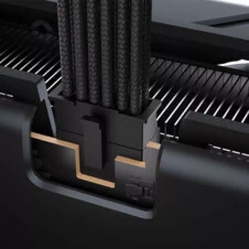 Cabo Corsair Premium-Sleeved 2x 8-Pin para 12V-2x6, para fonte de alimentação Type-5 – preto
