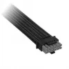 Cabo Corsair Premium-Sleeved 12V-2x6 para 2x 6+2-Pin PCIe, Universal – preto