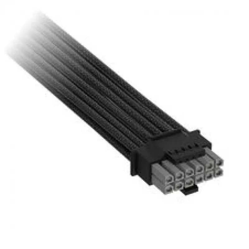 Cabo Corsair Premium-Sleeved 12V-2x6 para 2x 6+2-Pin PCIe, Universal – preto