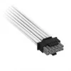 Cabo Corsair Premium-Sleeved 12V-2x6 para 2x 6+2-Pin PCIe, Universal - branco