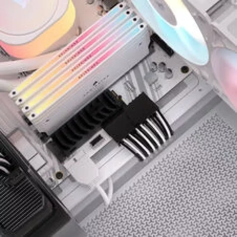 Conjunto de cabos Corsair, Type 4, DC Cable Pro Kit, individualmente sleeved – preto / branco