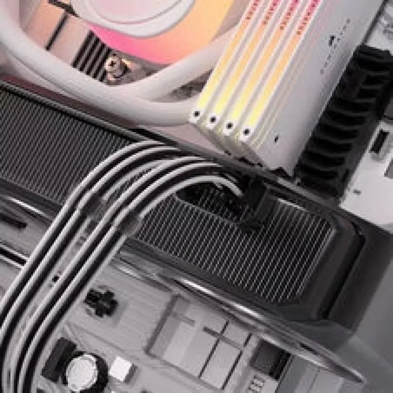 Conjunto de cabos Corsair, Type 4, DC Cable Pro Kit, individualmente sleeved – preto / branco