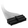 Cabo Corsair, Type 4, conector de alimentação ATX para motherboard, 24 pinos, 610 mm, individualmente sleeved – branco