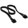 Cabo Corsair, Type 4, EPS/ATX12V, 8 pinos (4+4), 750 mm, individualmente sleeved – preto