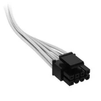 Cabo Corsair, Type 4, EPS/ATX12V, 8 pinos (4+4), 750 mm, individualmente sleeved – branco
