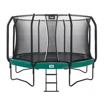 Trampolim Salta First Class 427 cm com rede de segurança — trampolim de lazer para o jardim