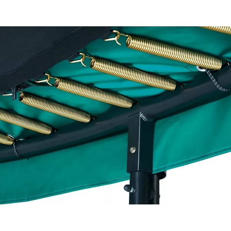 Trampolim Salta First Class 427 cm com rede de segurança — trampolim de lazer para o jardim