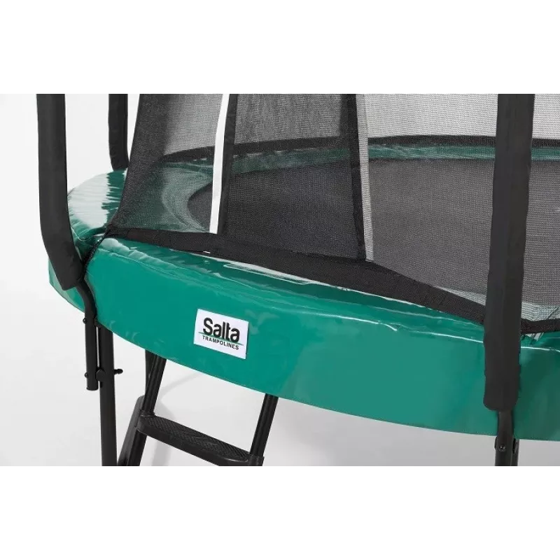 Trampolim Salta First Class 427 cm com rede de segurança — trampolim de lazer para o jardim