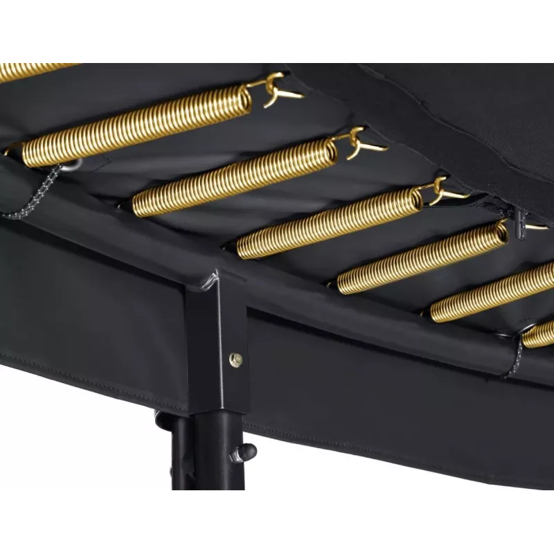 Trampolim Salta First Class redondo 366 cm, trampolim de fitness, preto, modelo 5373A