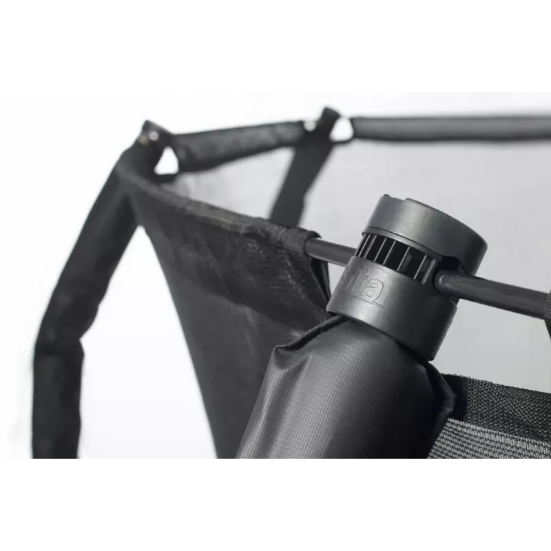 Trampolim Salta First Class redondo 366 cm, trampolim de fitness, preto, modelo 5373A