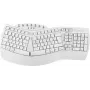 Teclado Perixx 11615 RF Wireless + Bluetooth QWERTZ francês - alemão - espanhol - inglês UK - inglês US branco (PERIBOARD-612W DE)