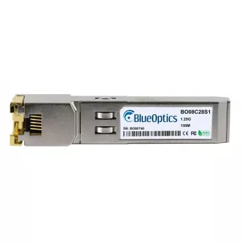 Transceptor de cobre SFP BlueOptics 61494-BO, 1× RJ45, 1250 Mbit/s, 100 m, compatível com Lancom