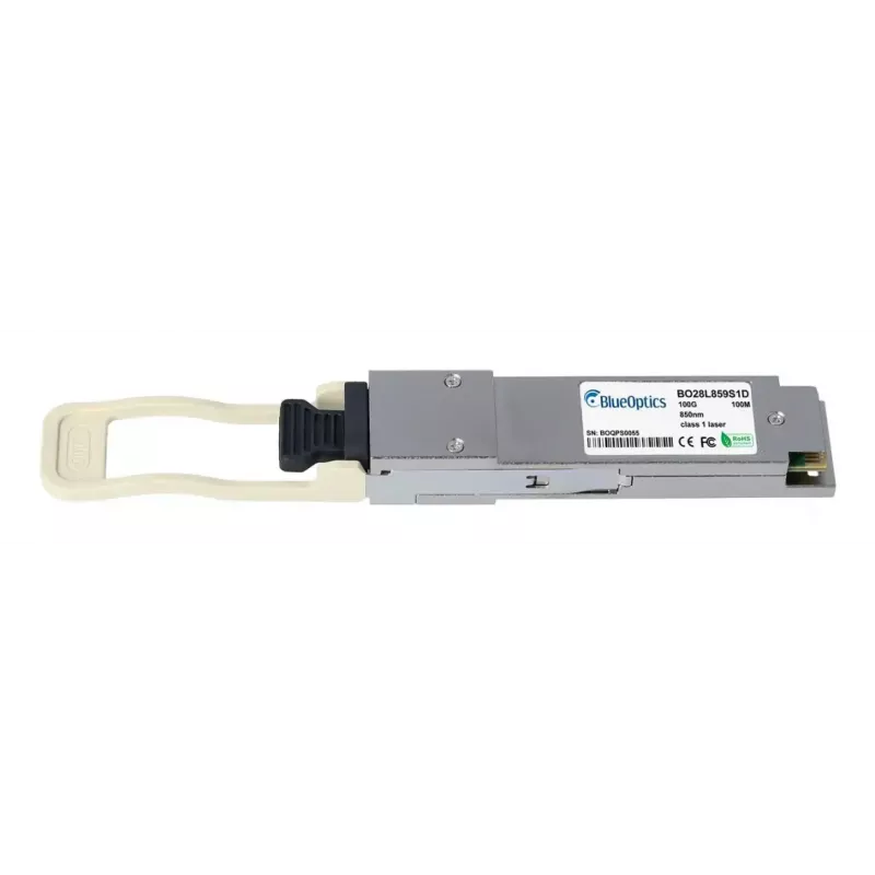 Módulo transceptor de rede BlueOptics 60206-BO QSFP28 100000 Mbit/s fibra ótica MTP/MPO 100 m
