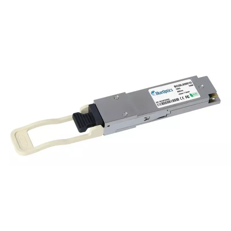 Módulo transceptor de rede BlueOptics 60206-BO QSFP28 100000 Mbit/s fibra ótica MTP/MPO 100 m