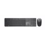 Dell Pro 7 Slim KM726 | Conjunto de teclado e rato | Sem fios | Rato incluído | Pilhas incluídas | Lituano | Ligação sem fios | Preto