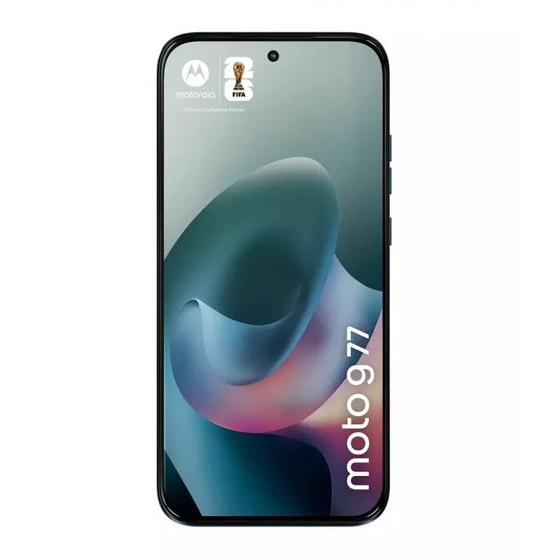 Smartphone Motorola G77 5G 12/256GB Shaded Spruce — 6,78 polegadas 120 Hz pOLED, Dimensity 6400, 108+8 MP, NFC, IP64
