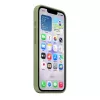 Capa de proteção em silicone com MagSafe para Apple iPhone 17e — Light Moss, compatível com ecrãs de 15,5 cm (6,1 polegadas)
