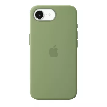 Capa de proteção em silicone com MagSafe para Apple iPhone 17e — Light Moss, compatível com ecrãs de 15,5 cm (6,1 polegadas)