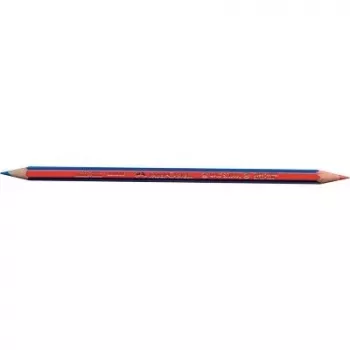 Lápis de cor Faber-Castell 116000 azul vermelho 12 unidades
