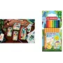Canetas fineliner Stabilo point 88 Mini Animal Vibes conjunto, 8 cores, ponta metalizada 0,4 mm, tampa ventilada