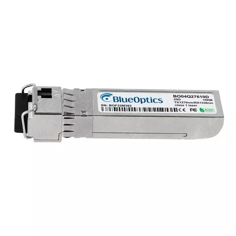 Transceptor de fibra ótica BlueOptics SFP28 SFP-10/25G-BXU-BO 25 Gbit/s LC 1270 nm monomodo