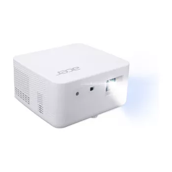 Acer PD1810ic Projetor DLP, UHD 4K (3840x2160), 1000 lúmenes ANSI, fonte de luz LED RGB, branco