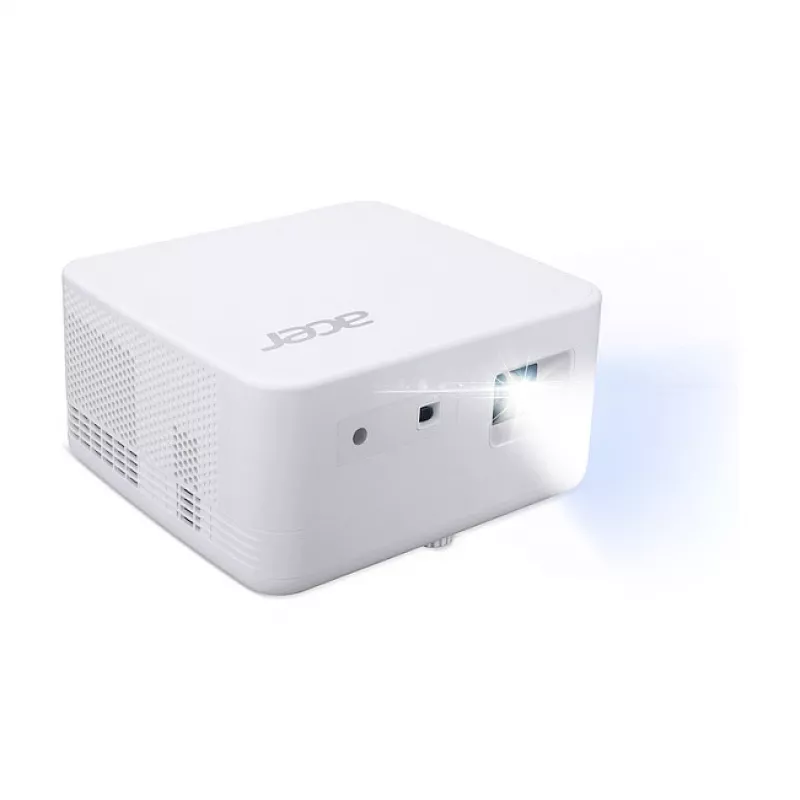 Acer PD1810ic Projetor DLP, UHD 4K (3840x2160), 1000 lúmenes ANSI, fonte de luz LED RGB, branco