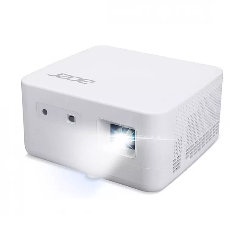 Acer PD1810ic Projetor DLP, UHD 4K (3840x2160), 1000 lúmenes ANSI, fonte de luz LED RGB, branco