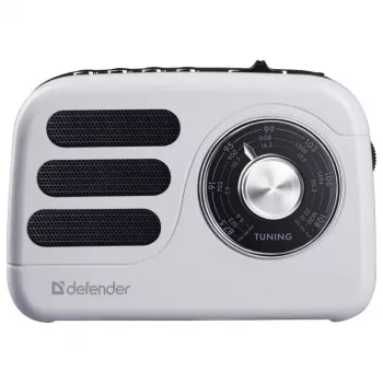 Altifalante portátil DEFENDER SIGNAL com FM/MP3/SD/USB e Bluetooth (5W, antena)
