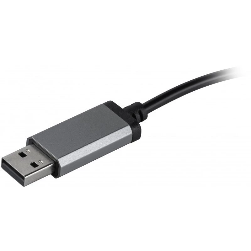 Headset gaming USB com fio DEFENDER GOTHIC RGB com microfone, preto