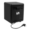 Fritadeira de ar quente GreenBlue GB950 1800W, capacidade 10 l, 8 programas, painel tátil, temporizador, preto