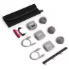 Microfone sem fios Rode Wireless GO III cinzento — design compacto, bateria integrada