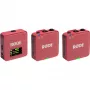 Microfone sem fios Rode Wireless Go III Rosa — transmissão compacta a 2,4 GHz, modelo WIGOGEN3ROS